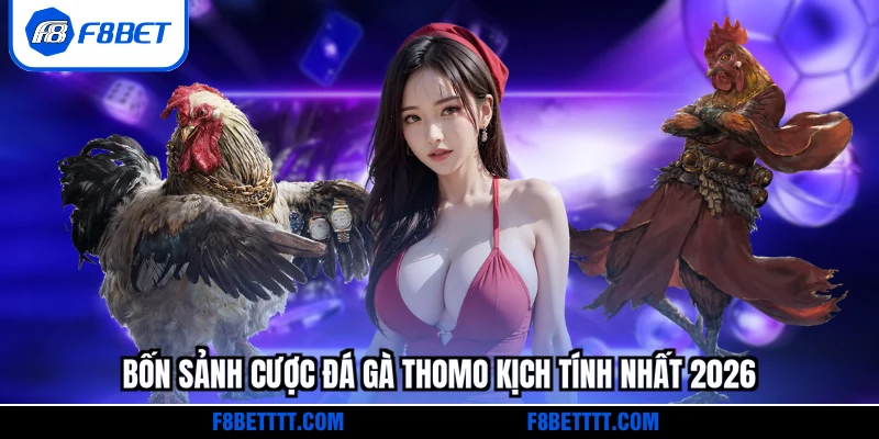 Bốn sảnh cược Đá gà Thomo kịch tính nhất 2026